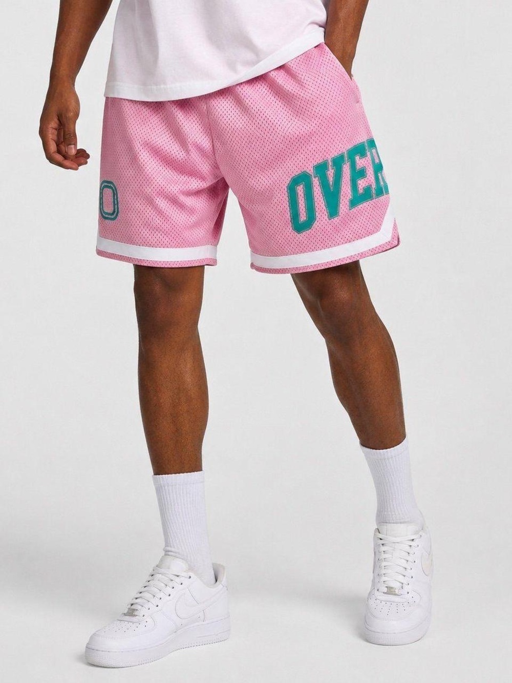 OVERTIME NCAWT Side Shorts Mesh Basketball Shorts S